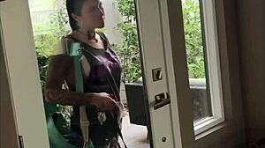 Felicity Feline dances slutty on webcam with tattoos