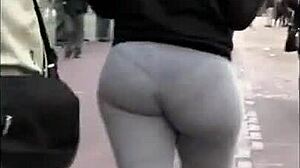 thick leggings on a creep