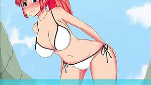 Exhibitionist JK Flashing And Blowing At The Beach?