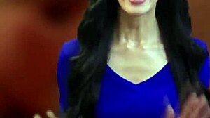 Girl Stumbles into 3D Futanari Threesome with Tranny Milf