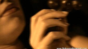 Dance the Erotic Rituals with This Exotic Indian Brunette in a Teasing Striptease Solo