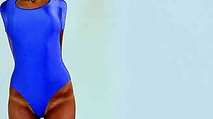 Tight Marusya Mechta strips for naked gymnastics with flair