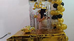 busty milf fantasizes shaved pussy sex at work