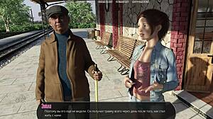 Halfway House Part 17: Pretty Whore Shows Tits On The Street!