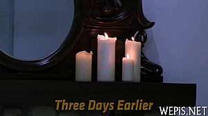 honeys get crazy in a wild pissing action