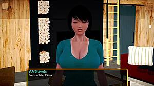 my new family gathers in anime cartoon home