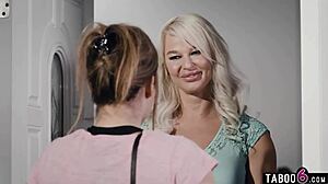 Natasha nice cleans house for horny couple