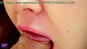 Wow, that gentle juicy blowjob leads to an oral creampie!