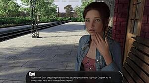 Halfway House Part 17: Pretty Whore Shows Tits On The Street!