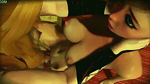 Futa shemale bangs girl in wild cartoon anthology