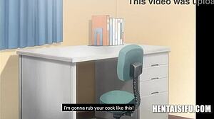 Damn! Japanese teen takes over with steamy anime action in subtitles