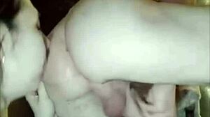 Amateur Milf Rims And Licks Ass In Garage Fetish Scene