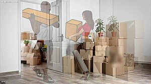 Cheating Wife Craves Black Cock in Wild Interracial Cartoon Action