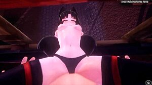 i'm watchin this anime teen gettin her ass creampied