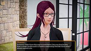 my new family gathers in anime cartoon home