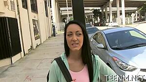 Teen Sabrina Banks Fucks Hard for Dollars