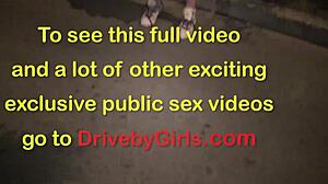 blonde teen alexis crystal heading to public gang bang?