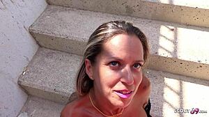 Mature Spaniard Picked Up on Beach for Rough Fuck