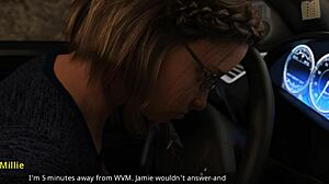 In WVM 120, milf Millie eagerly watches brunette Jamie and Liz engage in erotic ass play