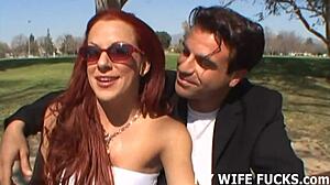 Slave Endures Humiliating Bisexual Fucking While Mistress Watches