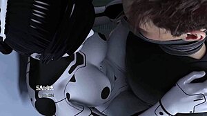 Big dick dominates gaming in Projekt Passion