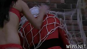 honeys get crazy in a wild pissing action