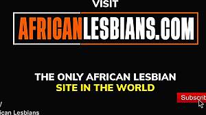 Real African Lesbian Couple Having Wild Hot Orgasms