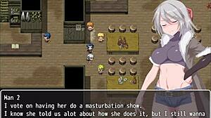 grace faces humiliation in labyrinth town game part 3 with anime hentai elements
