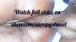 Horny Stepdad Fucks Ebony Maid While Cooking Dinner