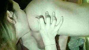 Amateur Milf Rims And Licks Ass In Garage Fetish Scene