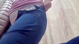 Your Italian Stepmom’s Super Hairy Pussy Flashed in Clothing Store