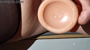 Watch this beautiful pussy swell and drip in intense timelapse action