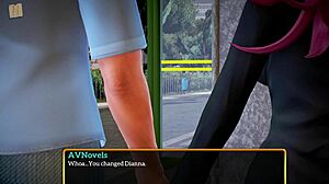 my new family gathers in anime cartoon home