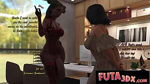 Futa3dx - Redhead Futa Professor Shoves Her Massive Cock Into Cute Tight Pussy - Comic!