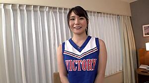 i convinced this cute japanese babe to take my cumshot in doggystyle