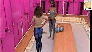 Intense erotic game between wife and stepmother unleashes forbidden desires