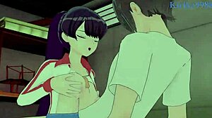 Shoko Komi's wild sex in intense hentai action