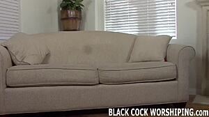 You can watch as he fills my ass with his black cock