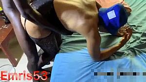 Lagos Hookup Babe With Fat Ass Pounded Roughly By Big Black Cock