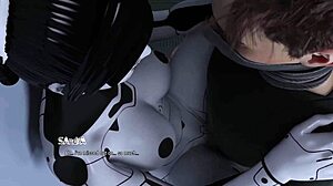 Big dick dominates gaming in Projekt Passion