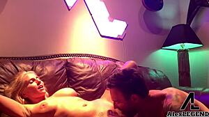 alex legend deeply inserts massive dick into christie steven's wet hole