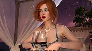 Redhead Anime Slut in 3D Gameplay Gets Licked Wild