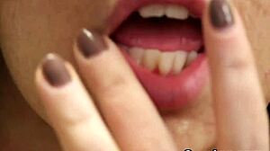 Bizarre Blowbang with Old Centerfold Receiving Jizz Facial in POV Bukkake