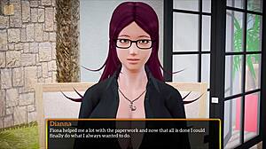 my new family gathers in anime cartoon home