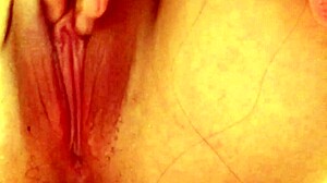 I Feel So Wet Spreading My Tight Pussy Lips Close-Up