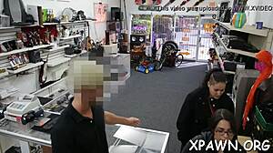 Horny couple engages in sloppy sucking and deep drilling of shaved pussy in reality scene