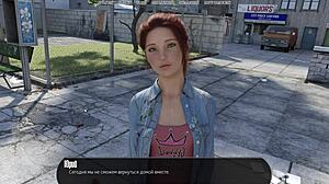 Halfway House Part 17: Pretty Whore Shows Tits On The Street!