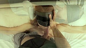 Blindfolded Tied Up Babe Experiences Strong Female Orgasm with Vibrator and Gets Fucked Hard in Mouth and Pussy