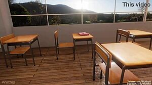 d va gets glorious detention with blowjob and big ass 😈