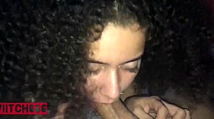 She left her tit showing and ended up sucking and fucking wiitchh666 😏